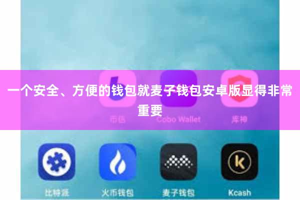 一个安全、方便的钱包就麦子钱包安卓版显得非常重要