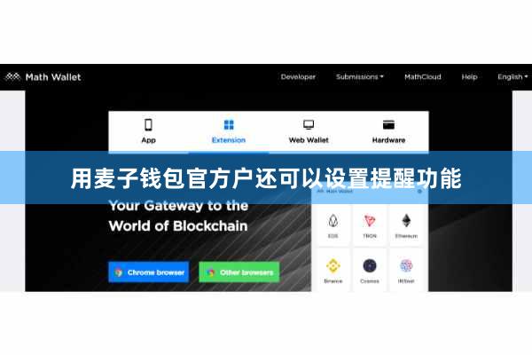 用麦子钱包官方户还可以设置提醒功能